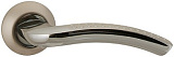 Ручка раздельная LOUNGE AR SN/CP-3 матовый никель/никель, квадрат 8х130мм