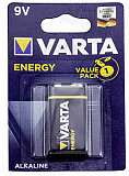 Батарейка Крона Varta 6F22-1BL, Super Life, (1/10/50)