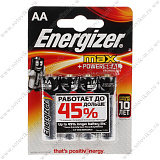Батарейка AA Energizer LR06-4BL MAX+Power Seal