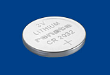 CR2032 батарейка (Lithium 3V) (Renata) (20.0x3.2mm) (235mAh) 