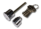 Цилиндр для замка TS-EL2369SS в комплекте с 5 ключами. 