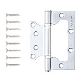 Петля накладная Apecs 100*75*2,5-B2-Steel-CRS