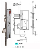 Замок врезной электромеханический Cisa 16.215.30.0